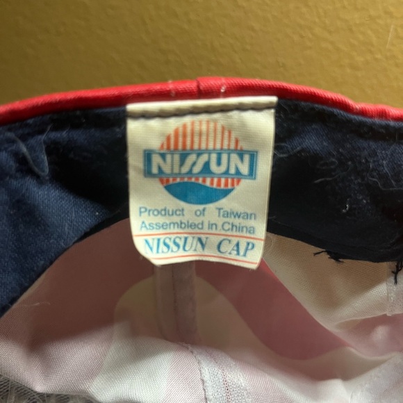 Vintage NJ State Police American Flag Hat 🇺🇸 Nissun Adjustable Cap - Picture 8 of 9